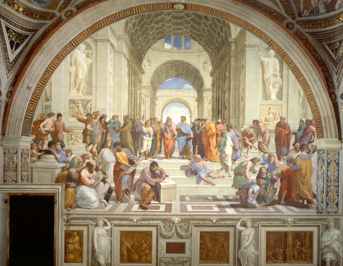 A Escola de Atenas, de Rafael